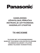 Panasonic TX40CX300E Handleiding