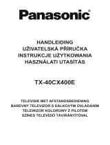 Panasonic TX40CX400E Handleiding