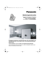 Panasonic kx-tcd200 de handleiding