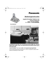 Panasonic kx-tcd340 de handleiding