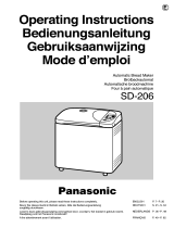 Panasonic SD-206 de handleiding