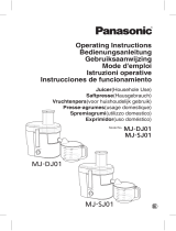 Panasonic MJDJ01 Handleiding