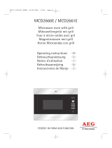 Aeg-Electrolux MCD2661EA Handleiding