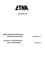 ETNA AFI8519ZT/E01 Handleiding