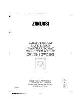 Zanussi ZWG 3144 Handleiding