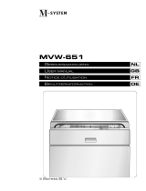 M-system MVW651 Handleiding