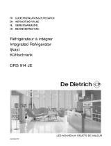 De Dietrich DRS914JE Handleiding