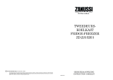 Zanussi-Electrolux ZD21/5RM3 Handleiding