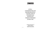 Zanussi ZI22/9DAC Handleiding