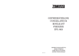 Zanussi ZPL9121 Handleiding