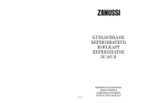 Zanussi ZC247R Handleiding