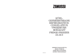 Zanussi ZA24S Handleiding