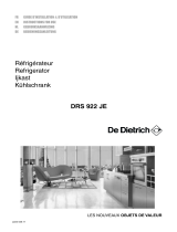 De Dietrich DRS922JE Handleiding