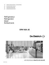 De Dietrich DRH920JE Handleiding