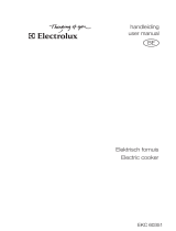 Electrolux EKC60351 Handleiding