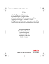 Aeg-Electrolux CAFE PERFETTO CP2200 Handleiding