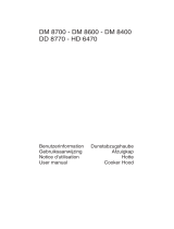 Aeg-Electrolux DM8600-M Handleiding