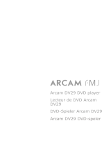 Arcam DV29 Handleiding