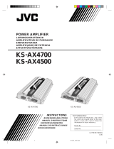 JVC Stereo Amplifier KS-AX4500 Handleiding