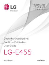 LG LGE455.APRTWH Handleiding