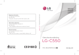 LG C550 Handleiding