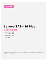 Lenovo TAB 4 Handleiding