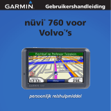 Garmin Nüvi 760 for Volvo Cars Handleiding