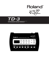 Roland TD-3 de handleiding