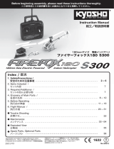 Kyosho No.20212�@FIREFOX 180 S300 Handleiding