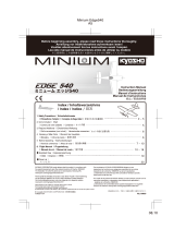 Kyosho MINIUM EDGE 540 de handleiding