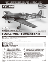 Kyosho No.11873 Focke Wulf Fw190A3 GP50 Handleiding