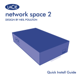 LaCie Network Space 2 Snelle installatiegids