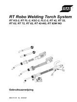 ESAB RT Robo Welding Torch System Handleiding