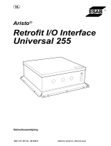 ESAB Aristo® Retrofit I/O Interface Universal 255 Handleiding