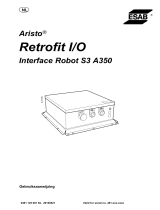 ESAB Retrofit I/O Interface Robot S3 A350 - Aristo® For ABB Handleiding