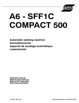 ESAB A6 SFF1C Compact 500 Handleiding