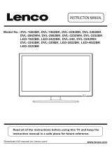 Lenco LED-3222 Handleiding