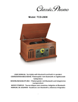 Lenco Classic Phono TCD-2600 de handleiding