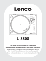 Lenco L-3808 Handleiding