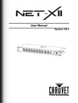 Chauvet Professional Net-X Handleiding