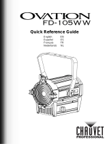 Chauvet Professional OVATION FD-105WW Referentie gids