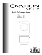 Chauvet Ovation GR-1 IP Referentie gids