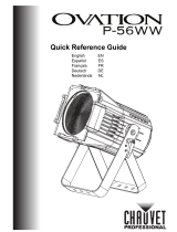Chauvet Professional Ovation P-56WW Referentie gids