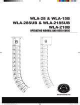 Wharfedale Pro WLA-28SUB Handleiding