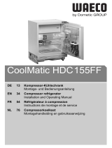 Waeco CoolMatic HDC155FF Installatie gids