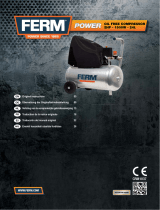 Ferm CRM1037 Compressor de handleiding