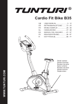 Tunturi Cardio Fit Bike B35 Handleiding