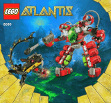 Lego Atlantis - Atlantis 8080 de handleiding