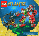 Lego Atlantis - Atlantis 8080 de handleiding