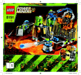 Lego 8191 power miners Building Instructions